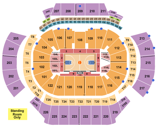 State Farm Arena Atlanta Hawks Seating Chart